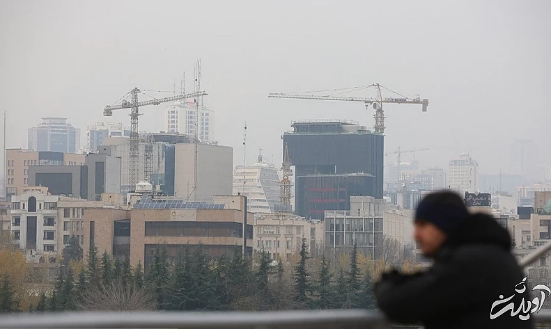 (تصاویر) شرایط ناسالم هوای تهران